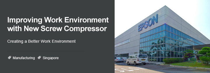 Improving Work Environment with New Screw Compressor : Creating a Better Work Environtment